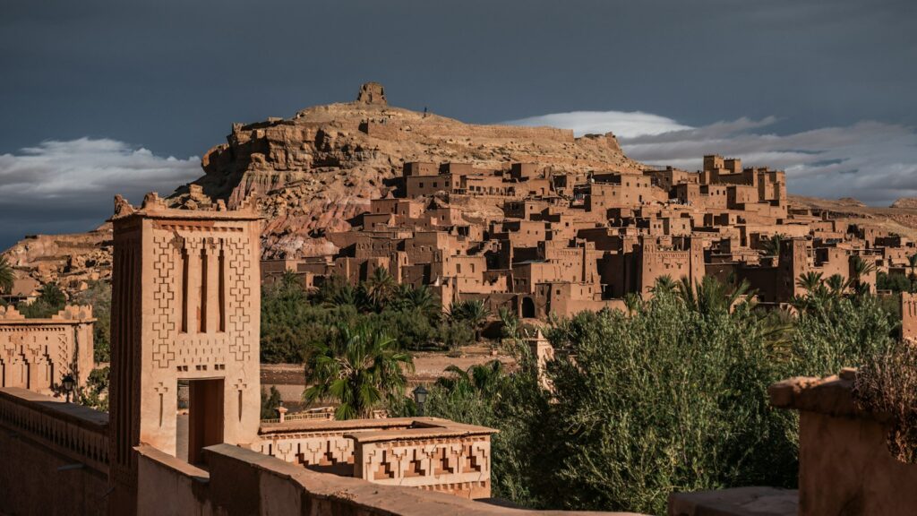 Le ksar d'Aït Ben Haddou sur la route des kasbahs